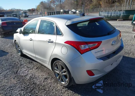 2016 Hyundai Elantra Gt из США, поврежденный, VIN KMHD35LH2GU282695